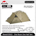 Naturehike SOLO Camping Tent Ultralight Silicon Coated Outdoor 4 Seasons Tents Waterproof 15D Nylon Double Layer Hiking Tent