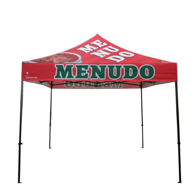 Gazebos de chapiteau d'événement d'exposition, auvent imprimé personnalisé, tente pliable Pop-Up, pour fête en plein air, tentes promotionnelles