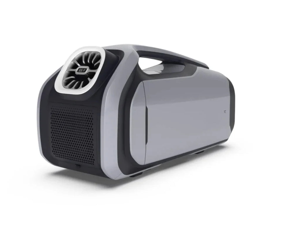 650W Portable Air Conditioner for Tent RV Car Truck, DC 24V/12V, Compact Cooling, Lightweight & Energy Efficient