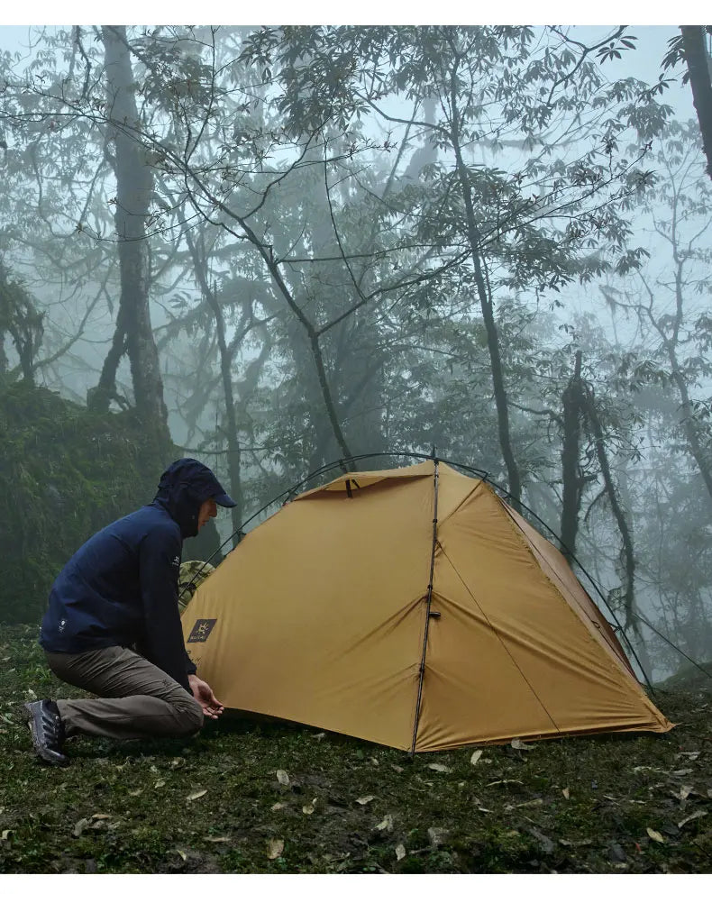 KAILAS New STRATUS Tent Ultralight Backpacking 2 Person Double Layer Waterproof Windproof Camping Hiking Survival Tent KT2503102