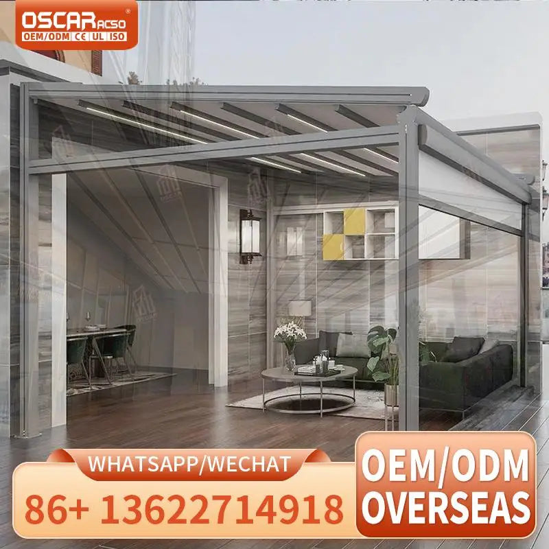 Wholesale Canopy Gazebo Outdoor Garden Patio Wooden Pergola for Backyard Use Retractable Canopy Pergola