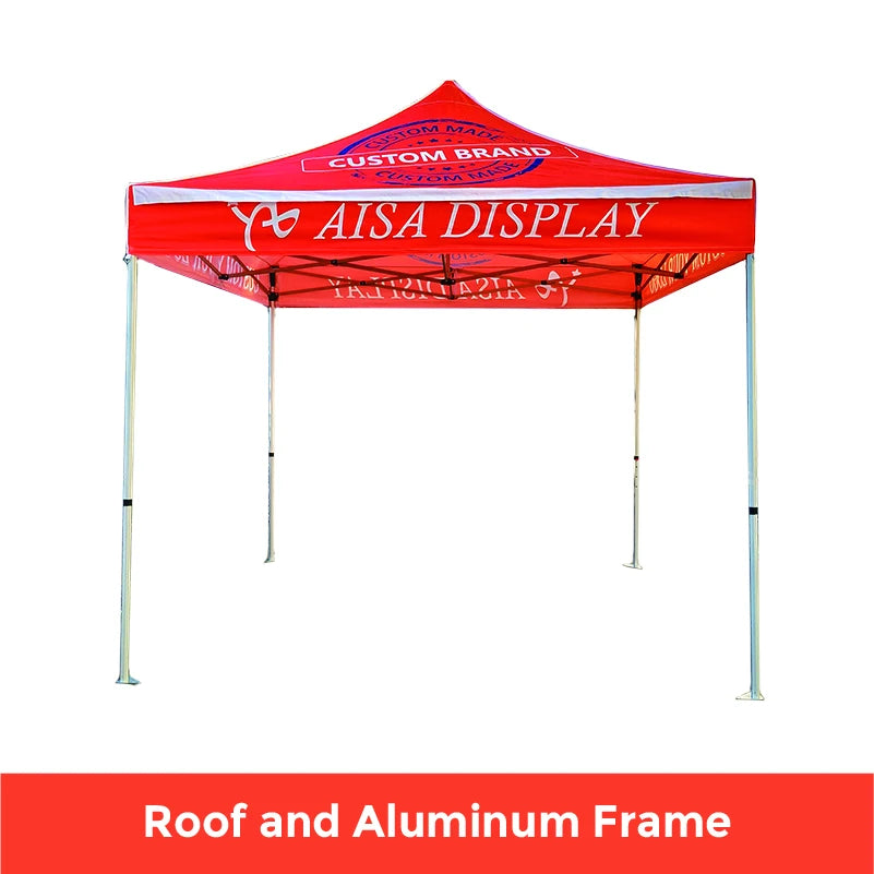 Gazebos de chapiteau d'événement d'exposition, auvent imprimé personnalisé, tente pliable Pop-Up, pour fête en plein air, tentes promotionnelles