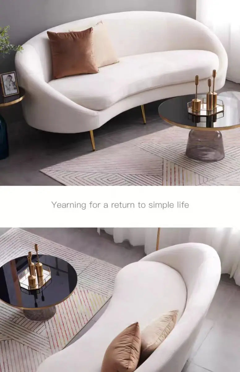 Lazy Luxury Living Room Sofas Modern Designer Curved Nordic Sofas Loveseat Tatami Recliner Mobili Per La Casa Decoration