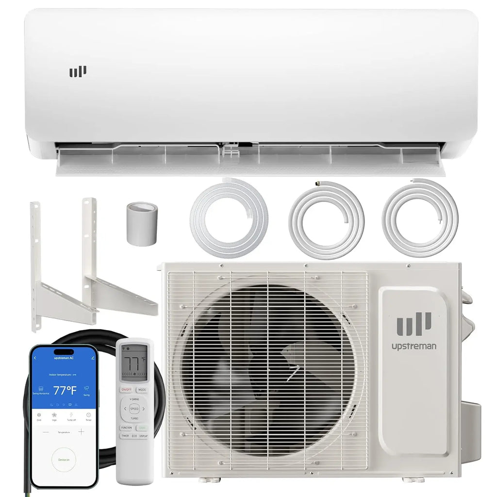 12000 BTU Ductless Mini Split Air Conditioner 115/230V Heating System 20 SEER2 Energy Efficient Customized