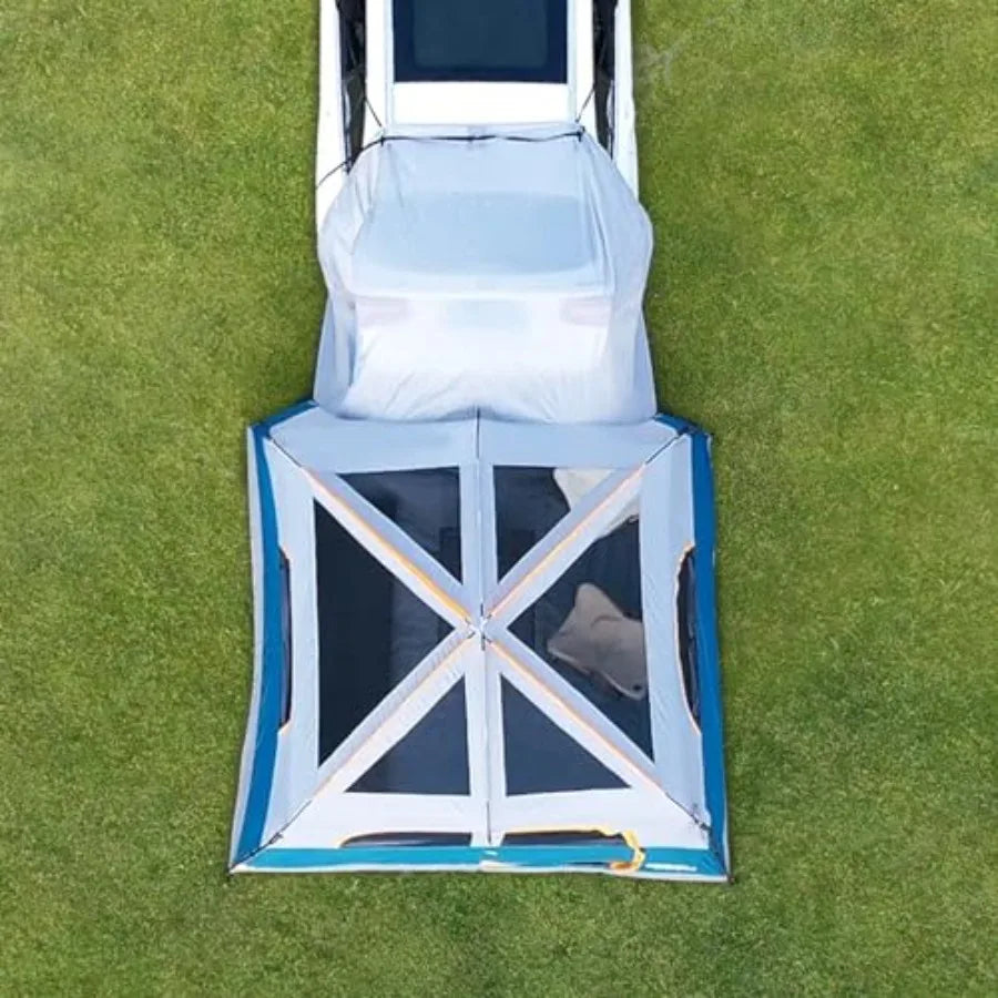 SUV Tent for Camping, 6-Person SUV Tailgate Tent - Easy Set Up with Rainfly, 10'x9'x78in H