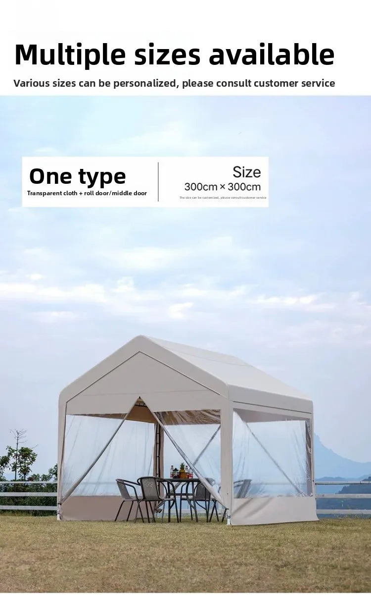 Large Event Tents, 6x3m, 6x4m, 6x5m Tents, Suitable for Camping, Night Markets, Events, Accommodating 12 to 30 People