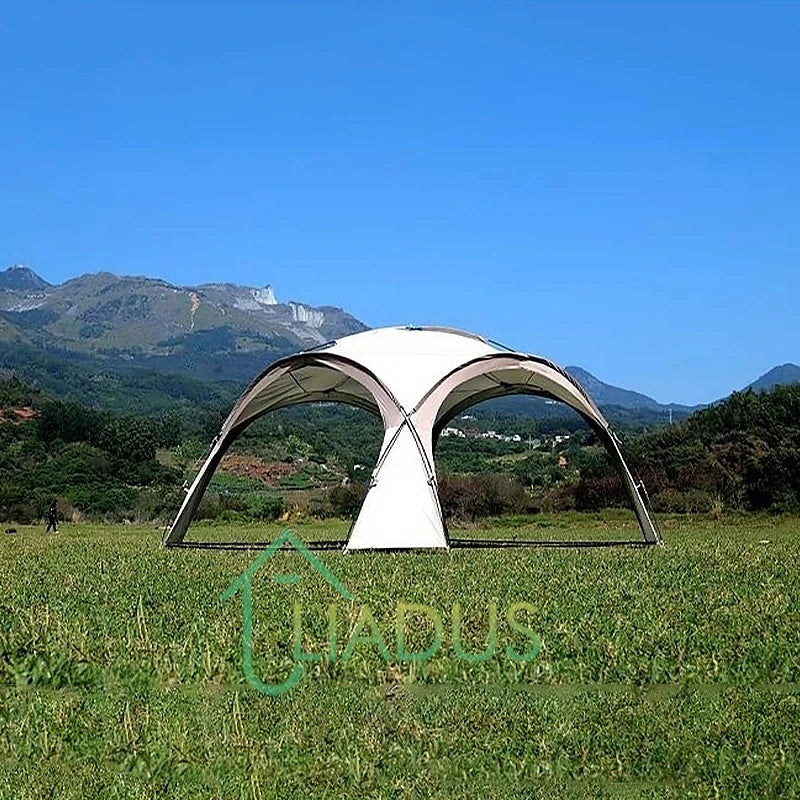 Oversized Outdoor Yurt Dome Canopy,UV Protection,Waterproof Camping Shelter,Outdoor Sun Shade,Tent