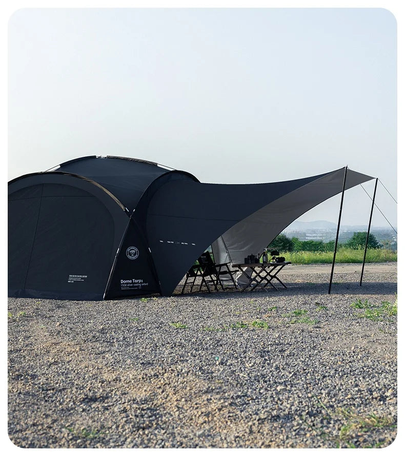Outdoor Camping Bib Mesh Tent Accessories ShineTrip Silver-Coated Waterproof Customizable Modular Tent System Dome Shelter Parts