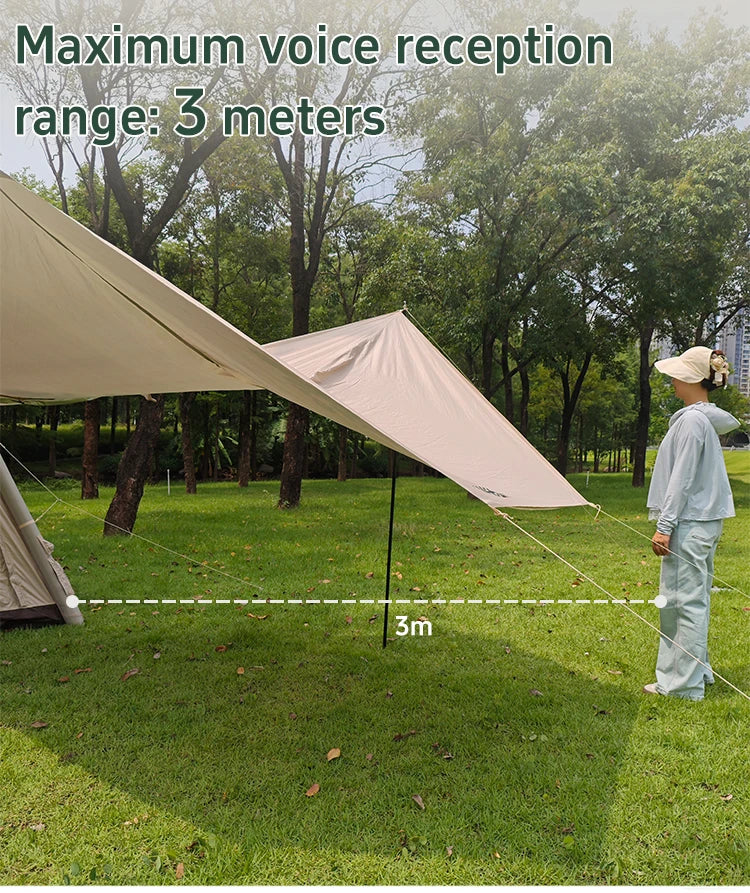 Outdoor Park Camping Glamping Tent Multi-person 4-5 People Tent Hiking Mountain Hiker Inflatable Tent Portable Rainproof Tent