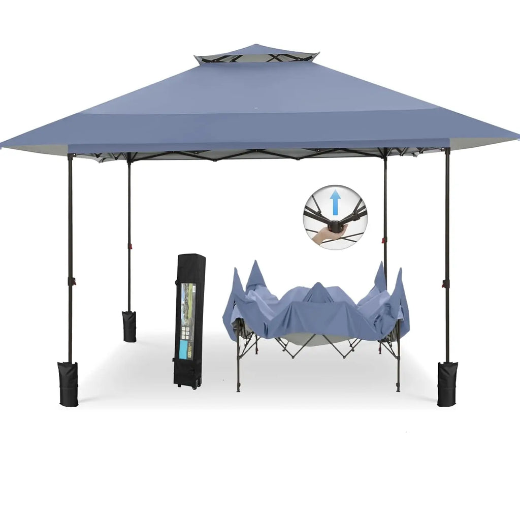 13x13 Pop Up Canopy Tent, Gazebo Shelter Sun Shade Canopies Patio Portable Popup Tents Outdoor, Customized