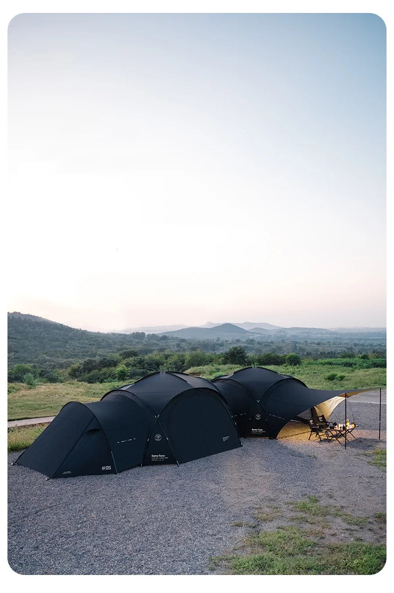 Outdoor Camping Bib Mesh Tent Accessories ShineTrip Silver-Coated Waterproof Customizable Modular Tent System Dome Shelter Parts