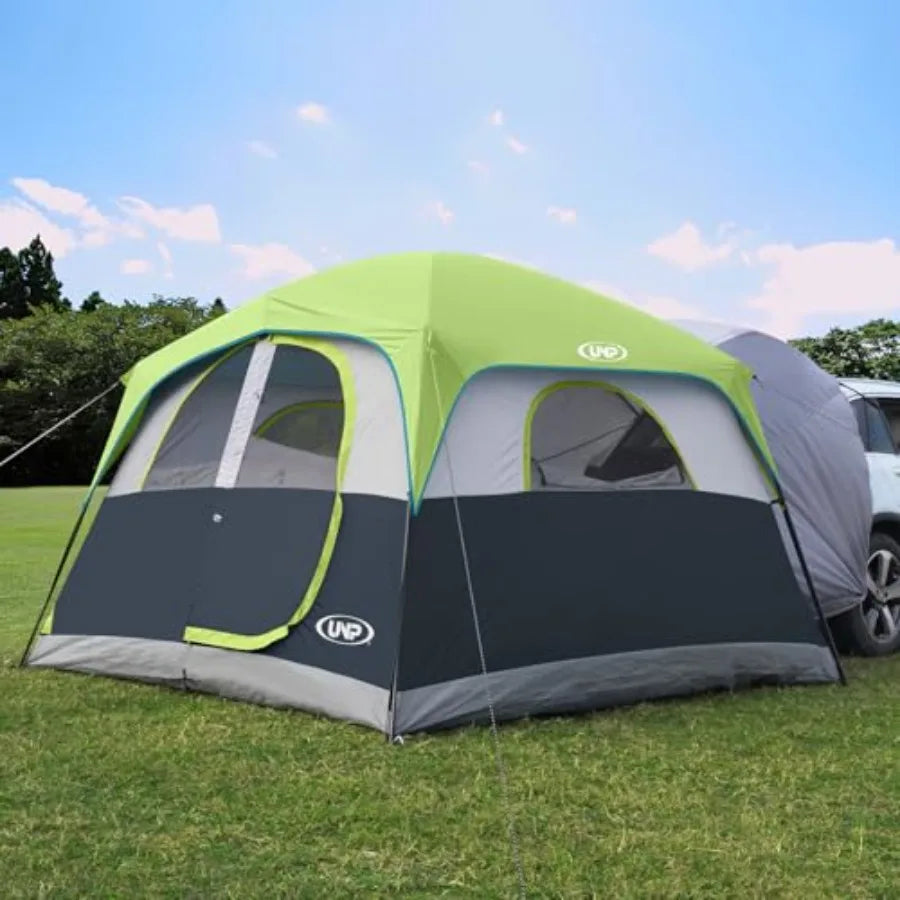 SUV Tent for Camping, 6-Person SUV Tailgate Tent - Easy Set Up with Rainfly, 10'x9'x78in H