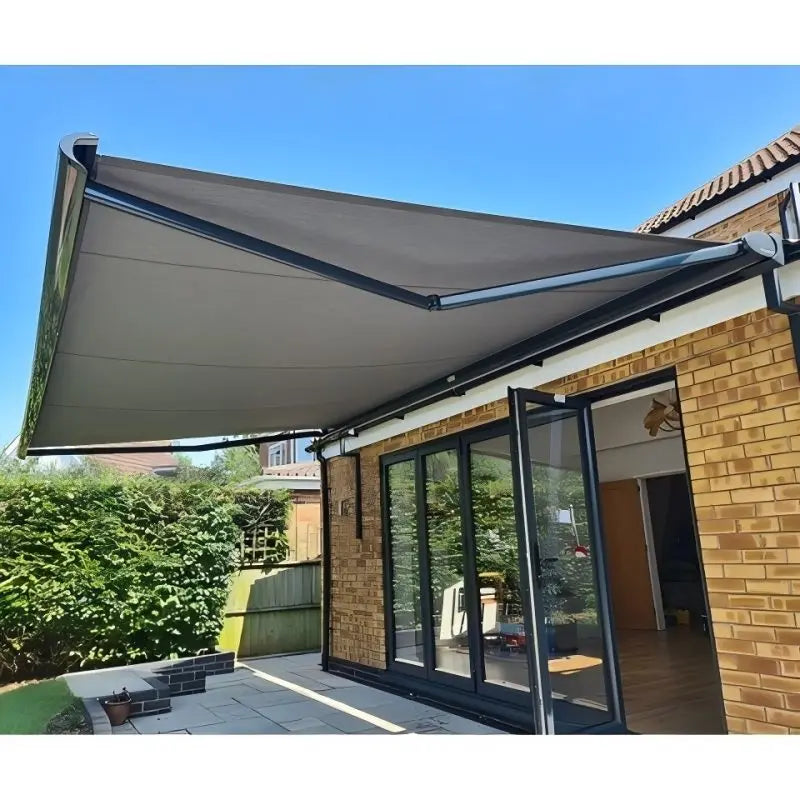 High Quality Electric Sunshade Wind Sensor Intelligent Control Easy Installation Outdoor Patio Sun Shelter UV Resistant Canopy