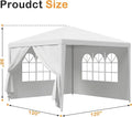 10'x30' Outdoor Party Tent Heavy Duty Large Backyard Canopy Tent Cater Party Favor Supplies Patio Gazebo for Outdoor Events