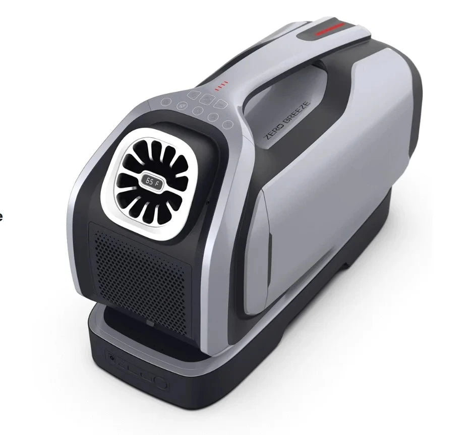 650W Portable Air Conditioner for Tent RV Car Truck, DC 24V/12V, Compact Cooling, Lightweight & Energy Efficient