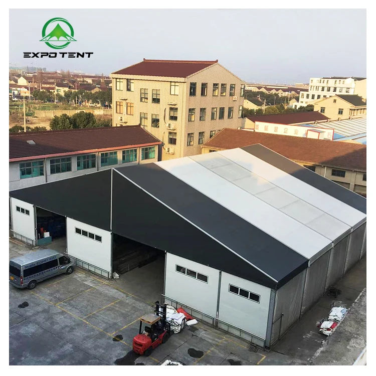 Outdoor Large Span Exhibition Wedding Event Tent Sunshade Canopy Tent Room 20 X 40 Party Tent For 200 500 People