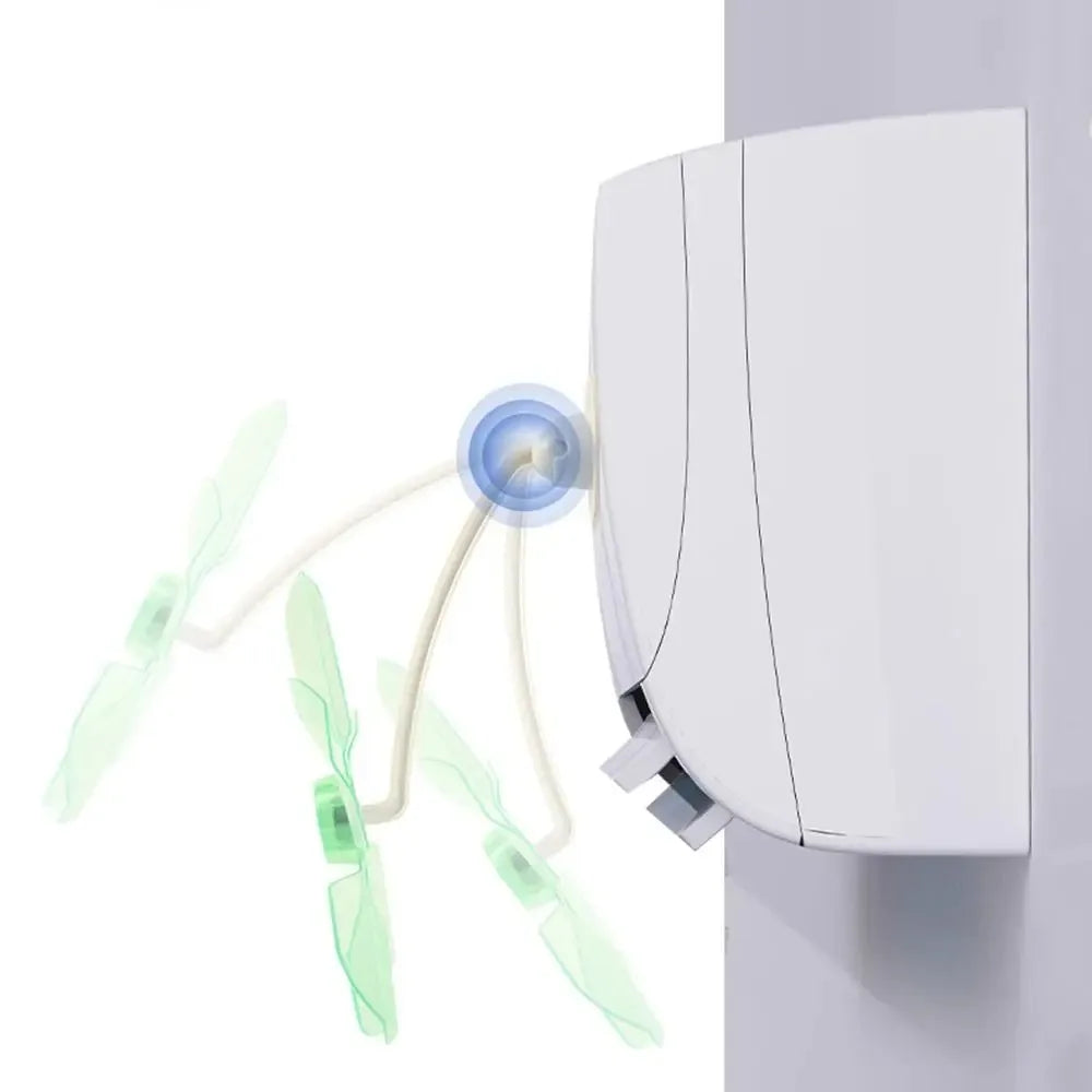 3Pcs Wall Mounted Conditioning Guide Fan Adjustable Plastic Air Conditioner Windshield Anti Direct Blowing Windmill Shaped