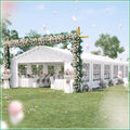 20x40 Party Tent Heavy Duty Wedding Gazebo Shelter Canopy with Bags