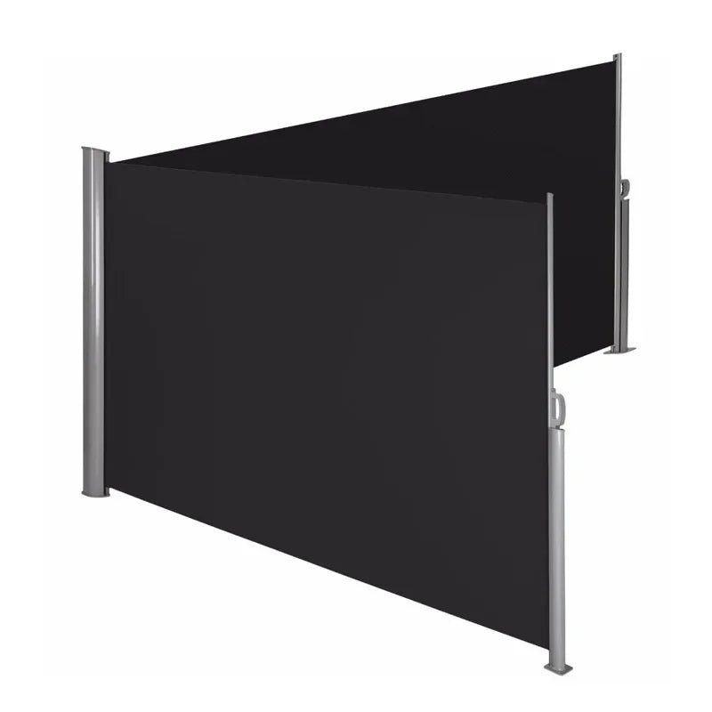 Full Aluminum Frame Privacy Screen Retractable Side Gazebos Canopy Suitable for Balcony Terrace Sun Protection Waterproof Tent S