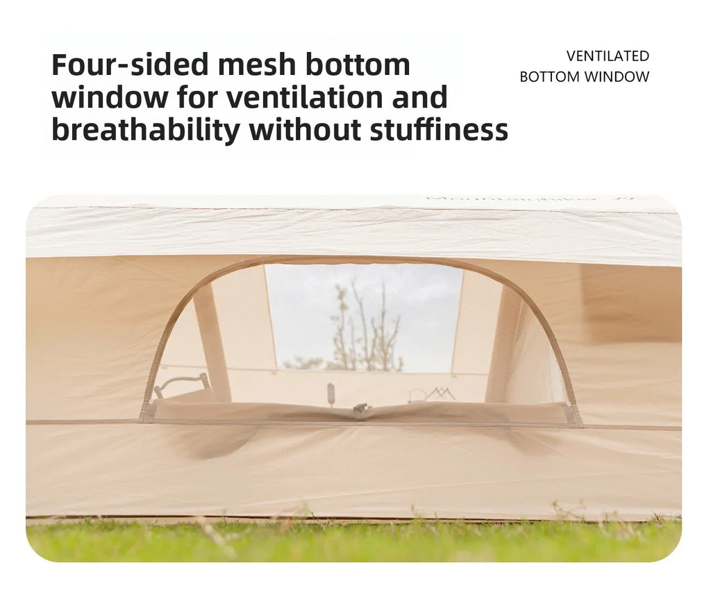 Mountainhiker Outdoor Camping Inflatable Tent Portable Folding Fully Automatic Rainproof Tourism 12 ㎡ Family House