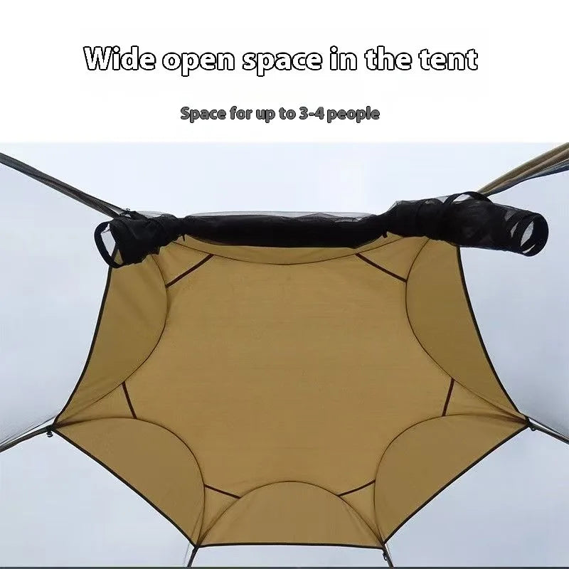 Hot Sale 6 Sided Mesh Screen Party Tent Durable Waterproof Outdoor Tent for Camping Backyard Garden Party