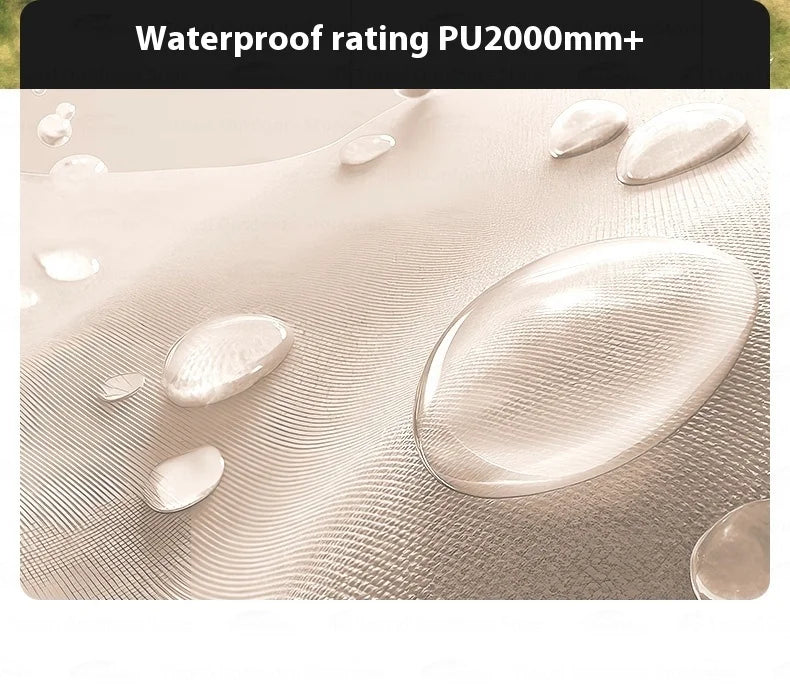 Naturehike BLACKDOG Qiyun 3-Speed Hexagonal Tent Sunscreen Stable Cooling Sensation Strong Wind Resistant Fiber Support With 360