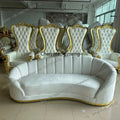 M183 Studio hotel banquet sofa wedding bride and groom exclusive sofa for bedroom living room Soft velvet cushion sofa Customiza