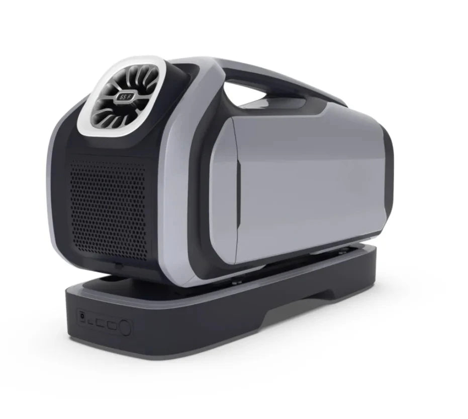 650W Portable Air Conditioner for Tent RV Car Truck, DC 24V/12V, Compact Cooling, Lightweight & Energy Efficient