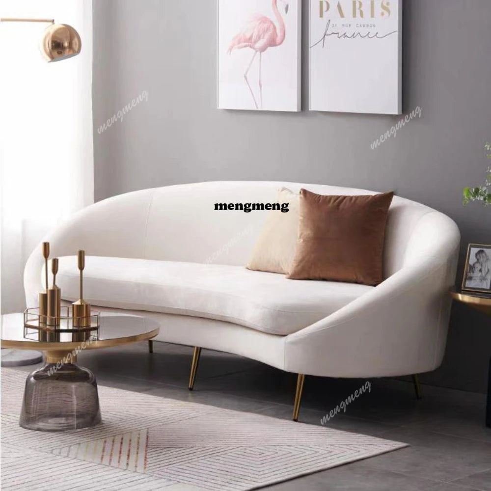 Lazy Luxury Living Room Sofas Modern Designer Curved Nordic Sofas Loveseat Tatami Recliner Mobili Per La Casa Decoration