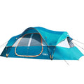 Camping Tent 10-Person-Family Tents, Parties, Music Festival Tent, Big, Easy Up, 5 Large Mesh Windows, Double Layer, 2 Room, Wa