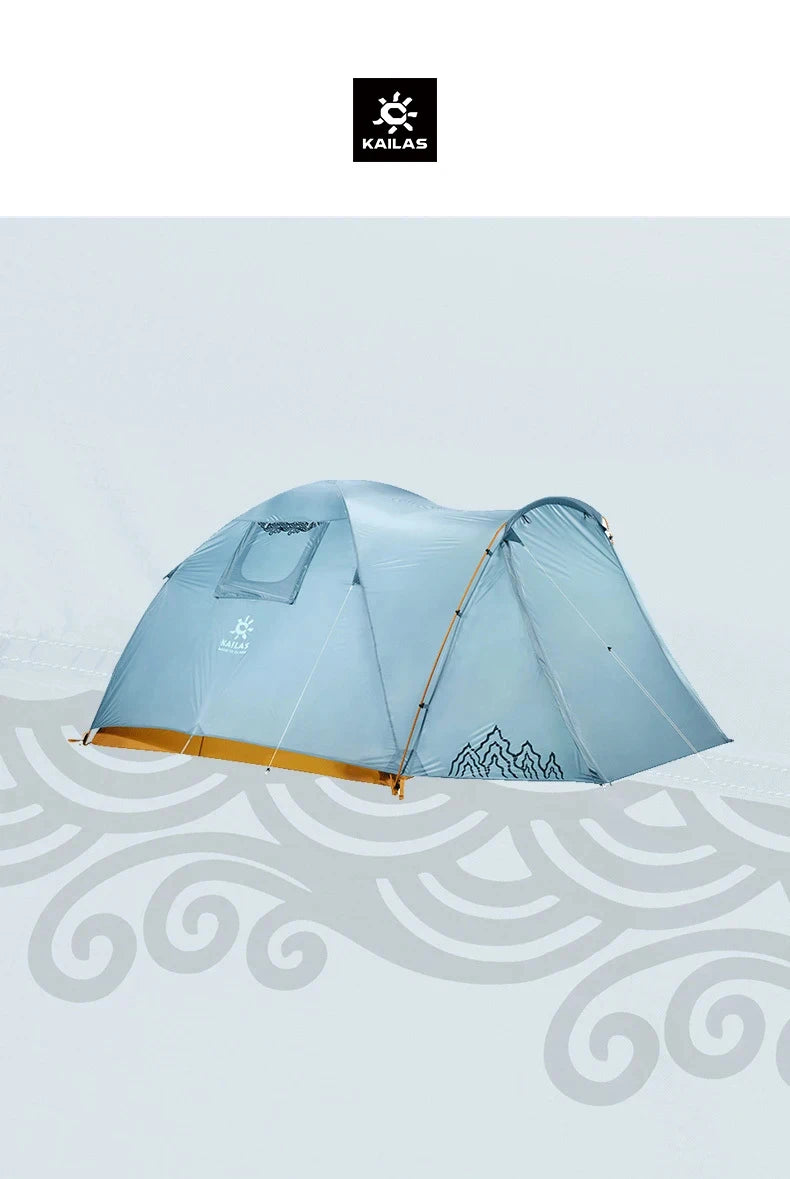 KAILAS STAR NIGHT III Tent Hiking Ultralight 3-4 Person Double Layer Windproof Outdoor Camping Waterproof Tourist Tent KT2203213