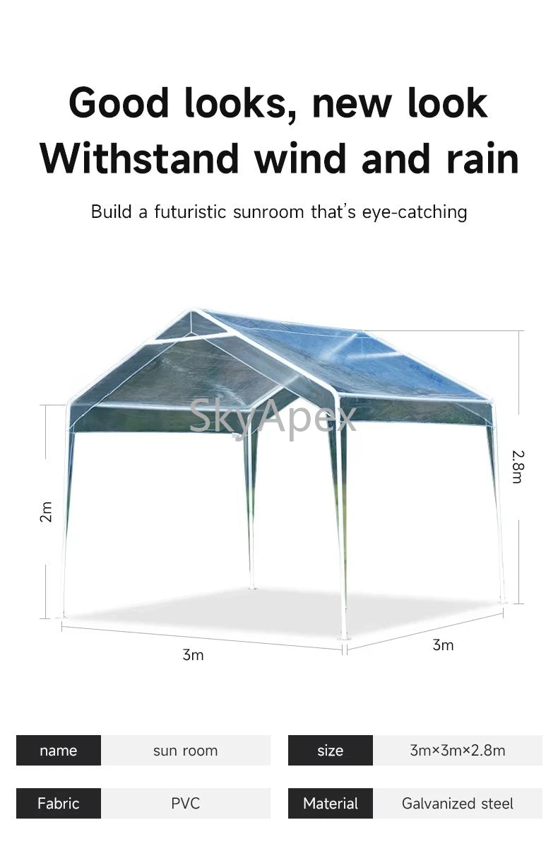 China Manufacturer Top Quality Clear Top Tents with Removable Sidewalls  For Wedding Parties Outdoor Events Garden Banquets Yard