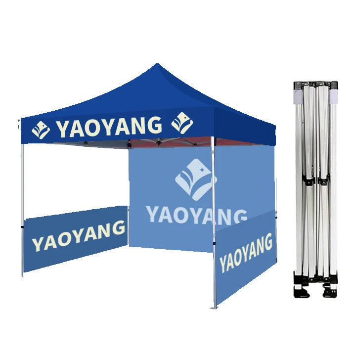 Customize 3x3M Outdoor Aluminium Folding Exhibition Event Awning Marquee Gazebos Canopy Pop Up Trad Show Tent