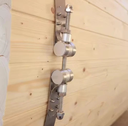 Sauna familial extérieur durable en bois de pin, sauna traditionnel à vapeur