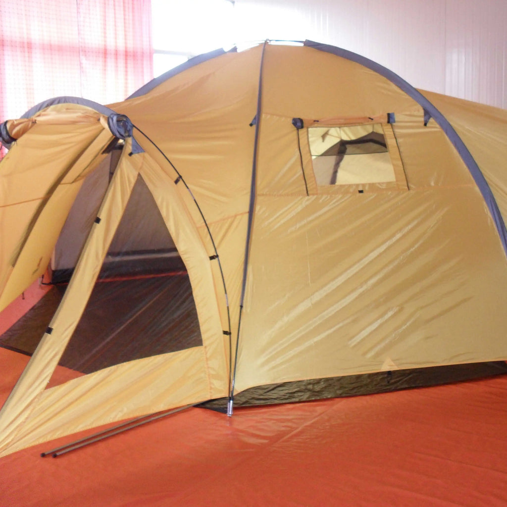 Wind Valley 4 Season Waterproof Customized Family Tent 8 10 12 People 3 Rooms Large Luxury Outdoor Camping Tent