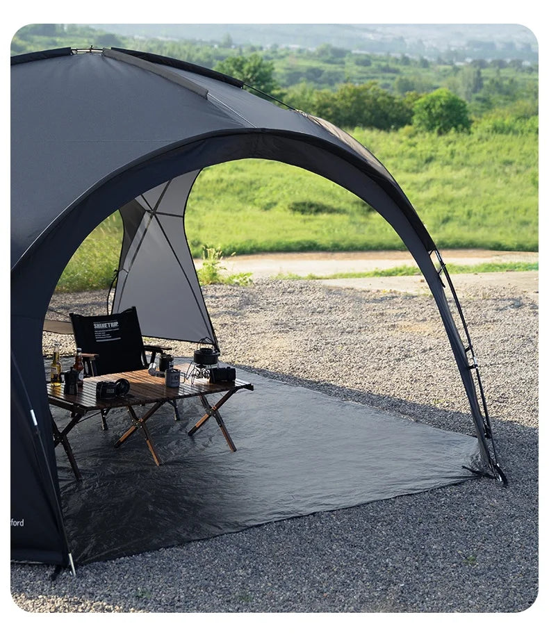 Outdoor Camping Bib Mesh Tent Accessories ShineTrip Silver-Coated Waterproof Customizable Modular Tent System Dome Shelter Parts