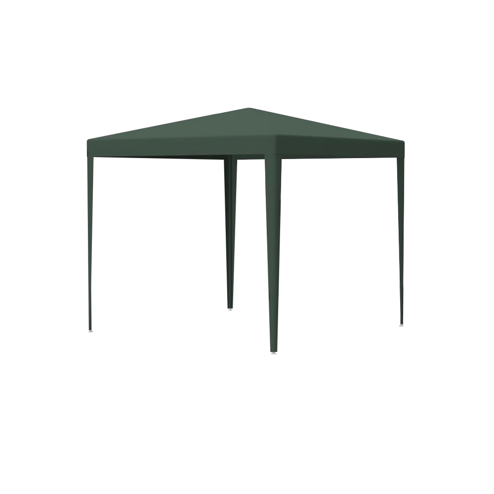 Tente de réception 10'x10' pour extérieur, gazebo robuste, auvent de mariage + 4 murs amovibles, vert