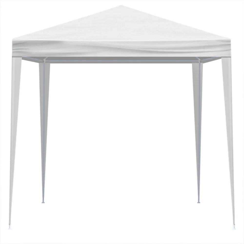 Gazebo de jardin extérieur de 6,5x6,5 pieds, tente de fête de mariage, chapiteau avec 4 parois latérales amovibles