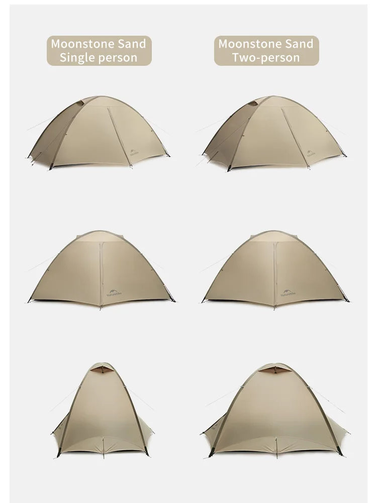 Naturehike 4 Seasons Giling PRO Hiking Tent Easy Setup Dome Tent Outdoor Camping Portable Equipment Mountaineering Tent Ultralight Backpacking Tent