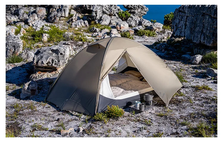 Naturehike 4 Seasons Giling PRO Hiking Tent Easy Setup Dome Tent Outdoor Camping Portable Equipment Mountaineering Tent Ultralight Backpacking Tent