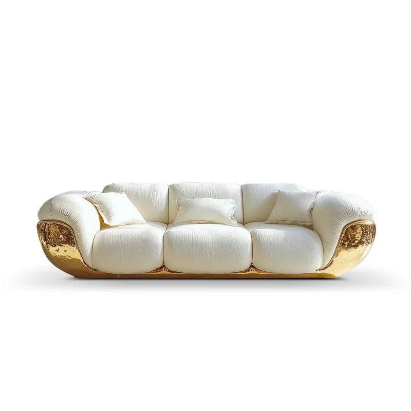 High quality sofa villa living room furniture four-person sofa
