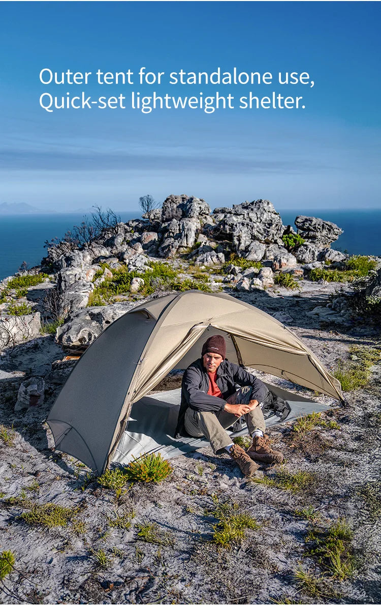 Naturehike 4 Seasons Giling PRO Hiking Tent Easy Setup Dome Tent Outdoor Camping Portable Equipment Mountaineering Tent Ultralight Backpacking Tent