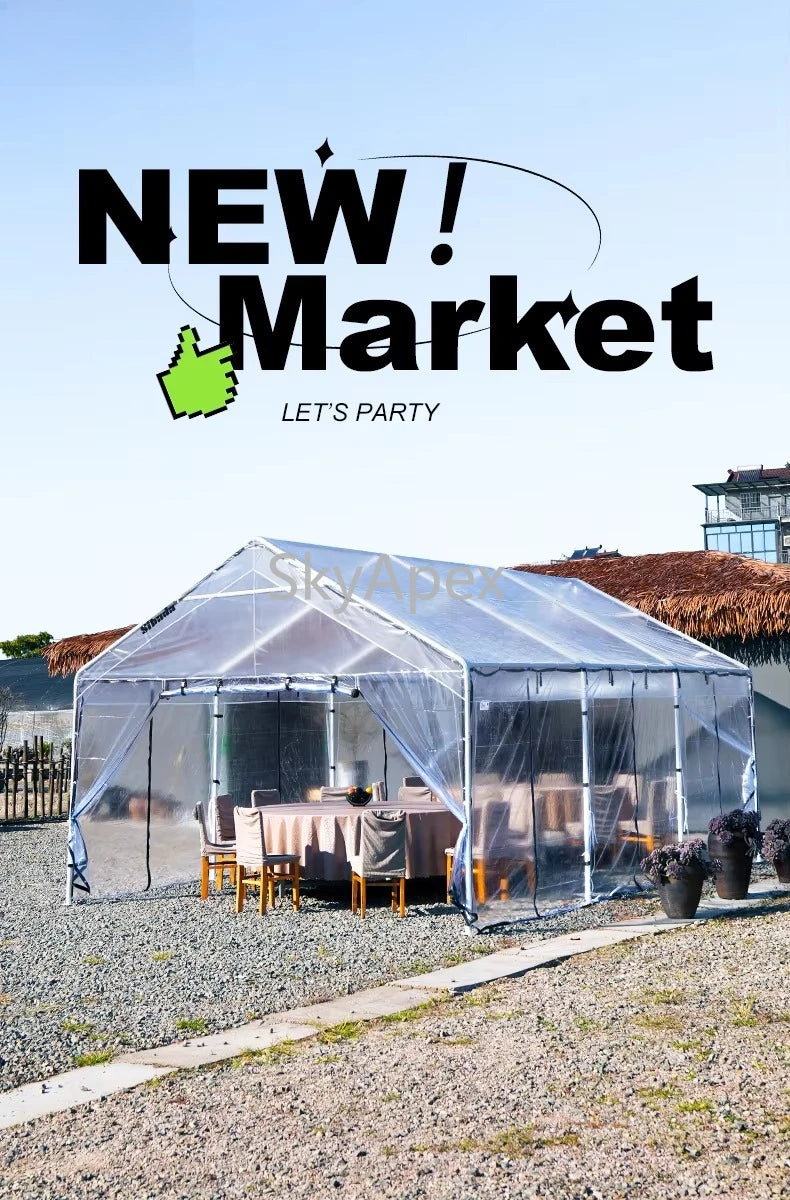 China Manufacturer Top Quality Clear Top Tents with Removable Sidewalls  For Wedding Parties Outdoor Events Garden Banquets Yard