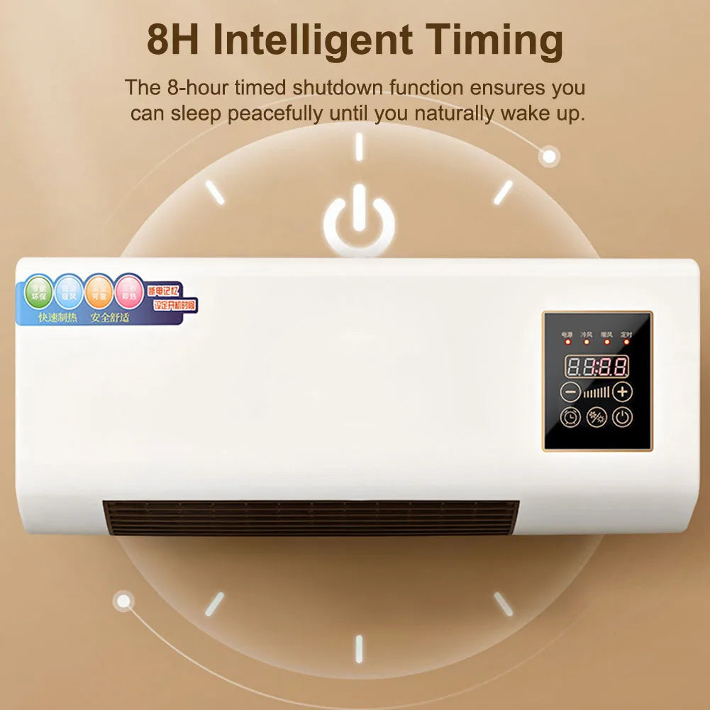 Portable Air Conditioner Wall-mounted Cooling Heating Air Conditioner Fan and Heater Air Conditioner Fan Heater Combo Split