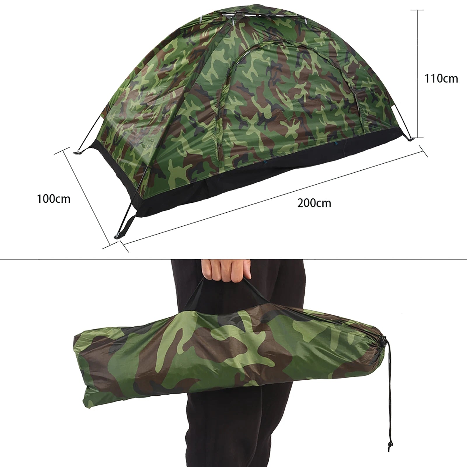 UV Protection Tent Outdoor Lightweight Shelter With Mesh Screen Keeps Out Insects/Critters Great For Camping/Hiking
