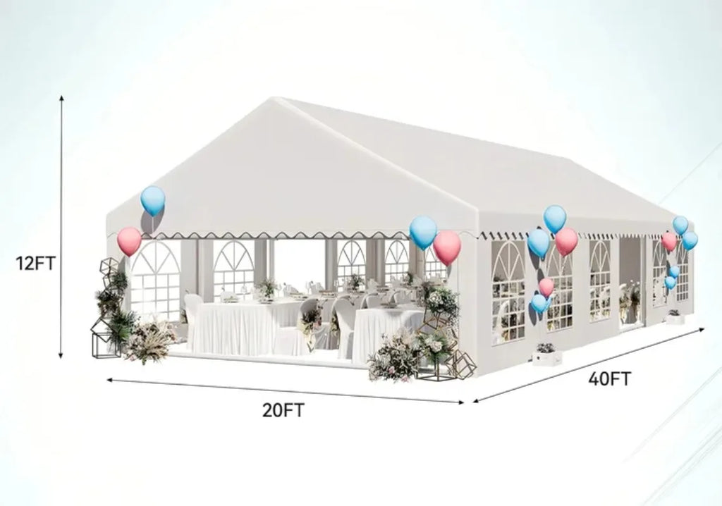 Heavy duty large wedding and party tent 20x40 12x6m 32x16 10x5m 100 200 300 500 people event tent for weddings and parties