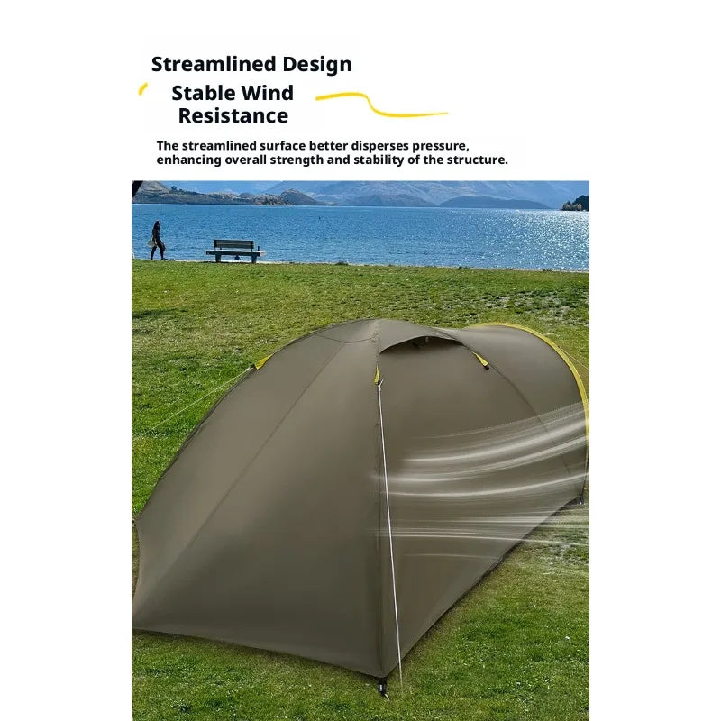 Portable Lightweight Instant Pop Up Small Outdoor Tent Windproof Waterproof Sun Shade Camping Tent for Beach and Park Leisure
