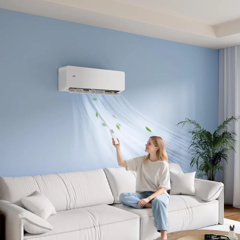 12000 BTU Ductless Mini Split Air Conditioner 115/230V Heating System 20 SEER2 Energy Efficient Customized