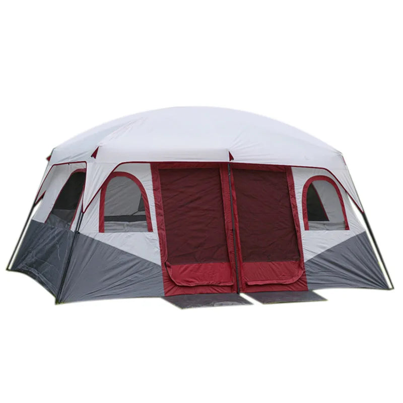 8 10 12 Person Large Family Camping Tent Waterproof Outdoor Cabin Shelter for Spacious Group Camping Events Marquee