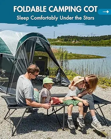 6 | 8 | 10 Person Family Camping Tent with Porch, Big Family Camping Tent with Tall Height, Good Ventilation, Water Resitant Large Tent for Outdoor Camping, Backyard